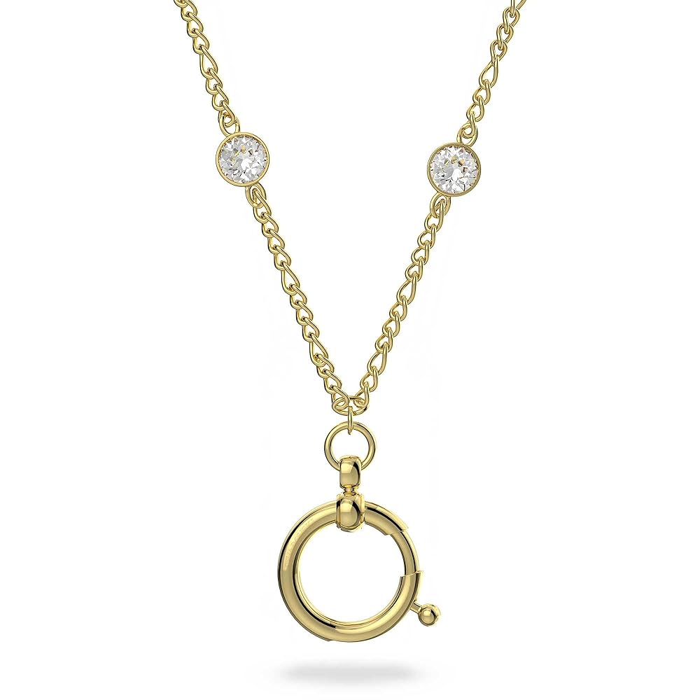 5629491 Curiosa necklace Yellow, Gold-tone plated
