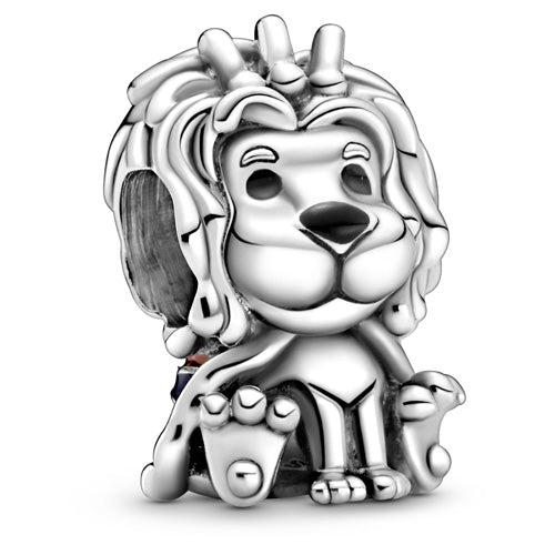 799032C01 Wavy Union Jack Lion Charm