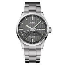 MIDO - M005.430.11.061.80 MULTIFORT GENT Stainless steel / anthracite dial