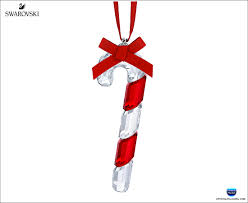 5420322 Swarovski Crystal SEASONAL SYMBOLS CANDY CANE ORNAMENT