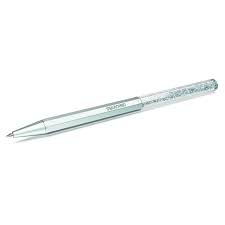 5669935 Crystalline ballpoint pen Octagon shape, Blue, Light-blue lacquered