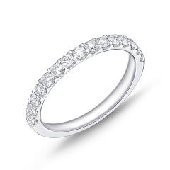 Memoire Odessa Half Round Diamond Band .50ctw approx. EROD204-7000-PT-72-000-874782-1 6/29/2022
