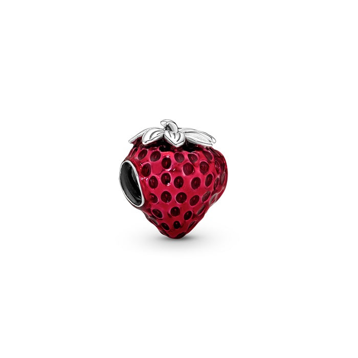 Pandora 791681C01 Seeded Strawberry Fruit Charm - SS22 Cycle D