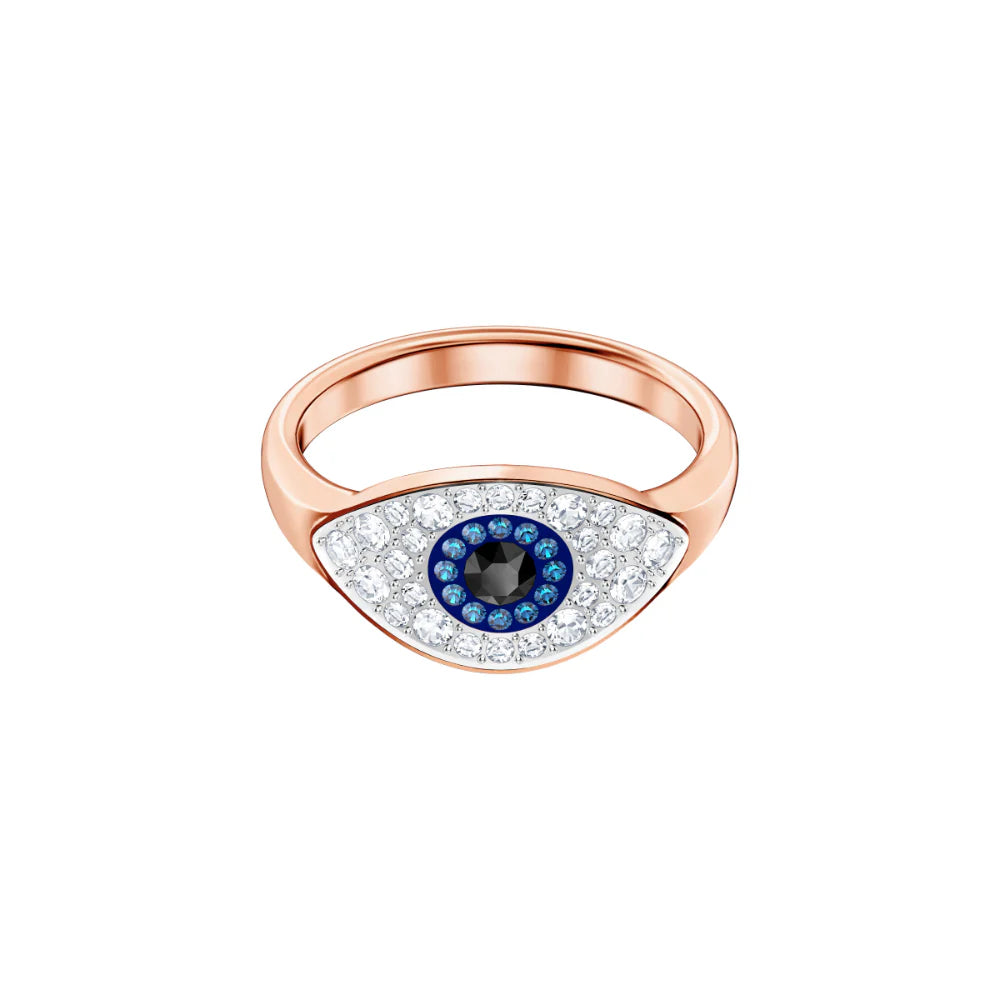 5448837 Swarovski Yüzük Duo:Ring Evil Eye Size 50