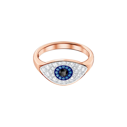 5448837 Swarovski Yüzük Duo:Ring Evil Eye Size 50