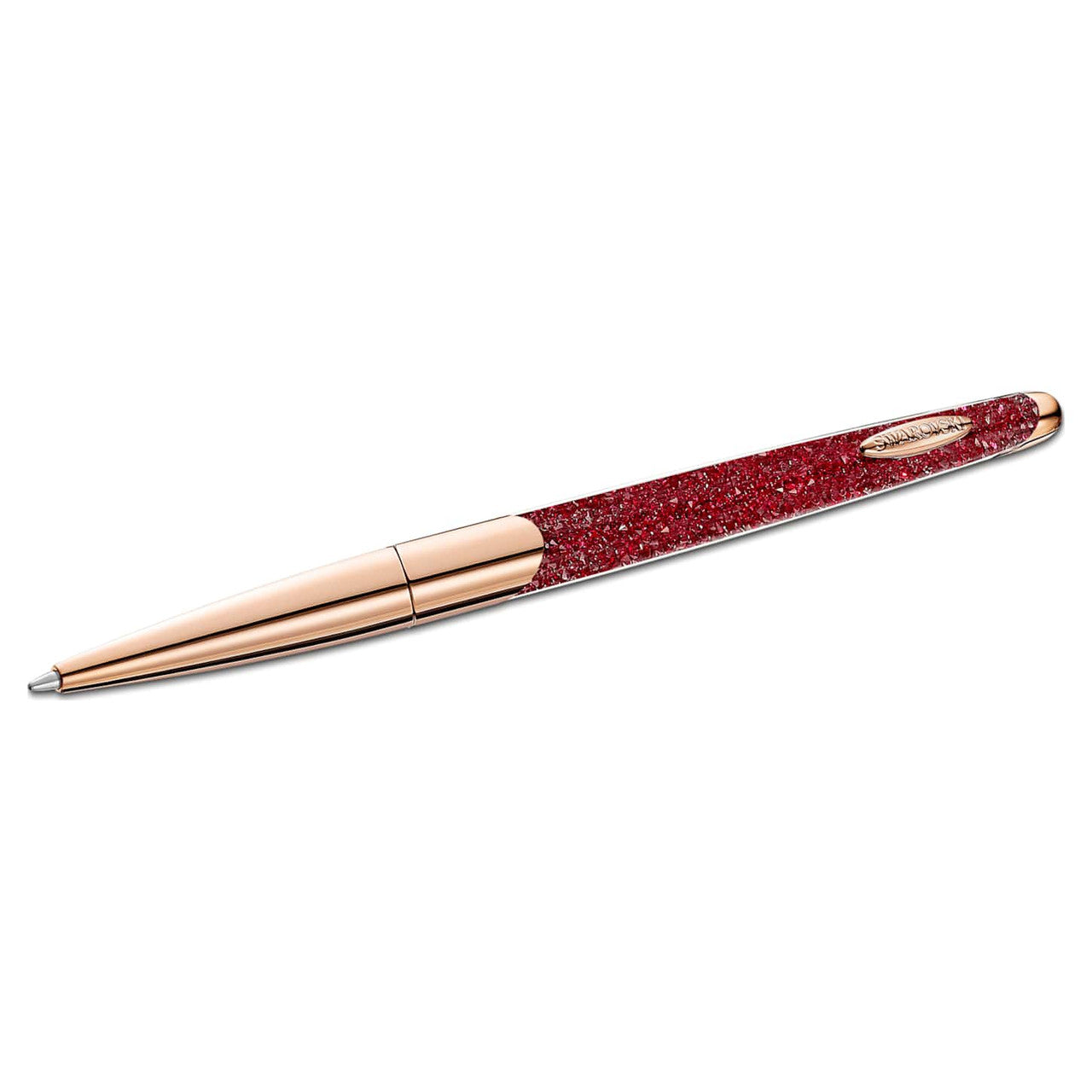 5534323 Swarovski Crystalline Nova Ballpoint Pen, Red, Rose-gold tone plated Size: 5 1/2 x 3/8