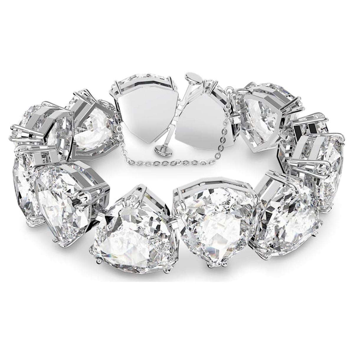 5599194 Swarovski MILLENIA:BRACELET L TRIL CRY DTLI/RHS M Bracelet Length: 7 1/8 inches Rhodium plated White SS21