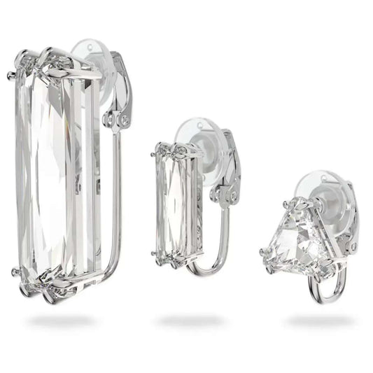 5601534 Swarovski MESMERA:CE (#3) CRY DTLI/RHS Earrings Length: 1 1/4 inches x Width: 1/2 inches Rhodium plated White SS21