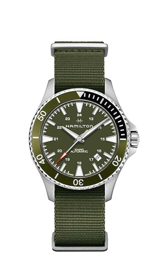 H82375961 KH NAVY SCUBA AUT 40MM GRN DIA NATO STRP