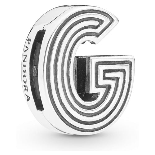 Pandora 798203 Reflexions AW19 Drop 6 one size Pandora Reflexions letter G silver clip charm