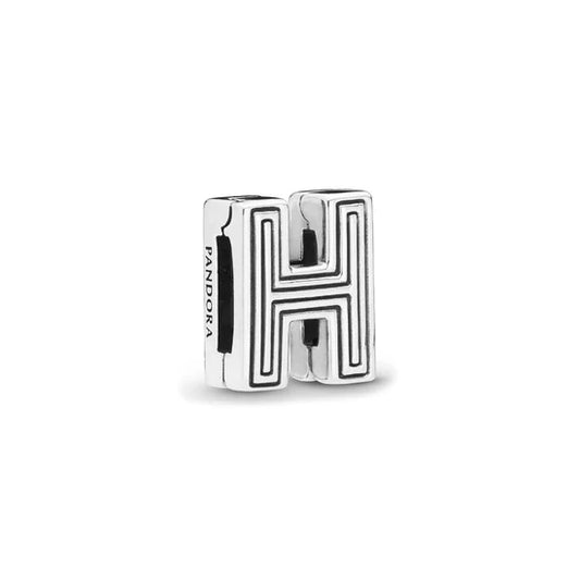 Pandora 798204 Reflexions AW19 Drop 6 one size Pandora Reflexions letter H silver clip charm