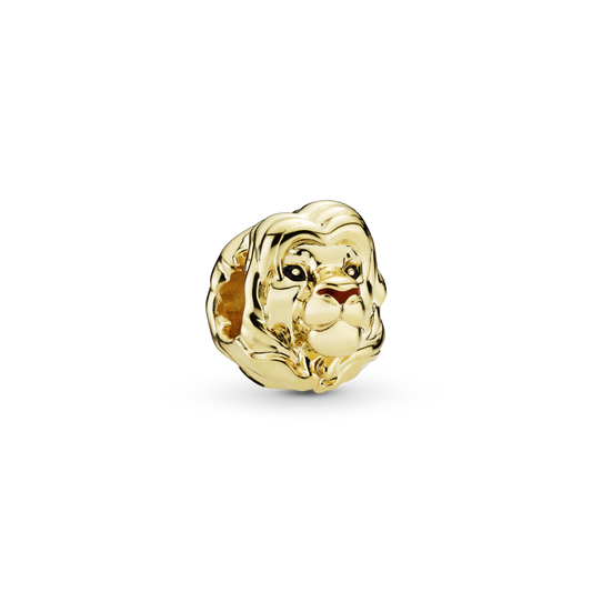 Pandora 768049ENMX Shine AW19 Drop 6 one size Disney Simba Pandora Shine charm with black and brown enamel