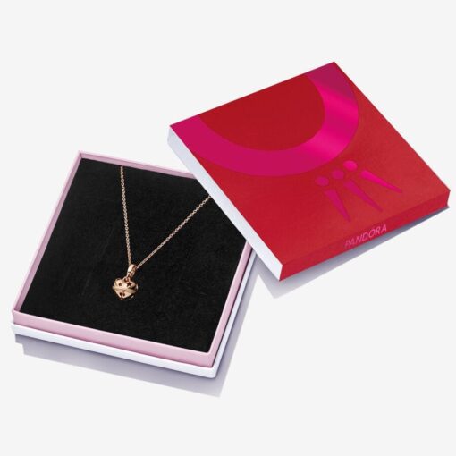 B802277-1 Pandora Festive Bell Charm & Necklace Gift Set