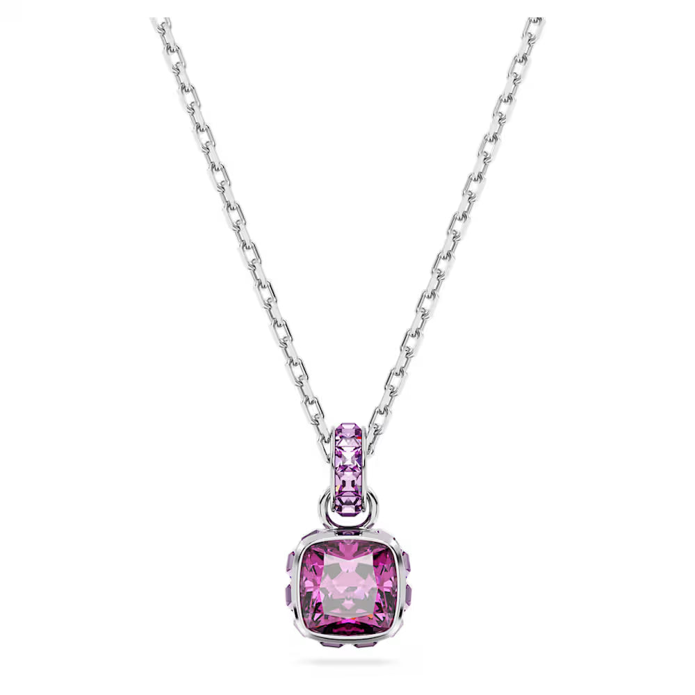 5651708 Swarovski BIRTHSTONE:PEND FEB PENDANT PUR/RHS