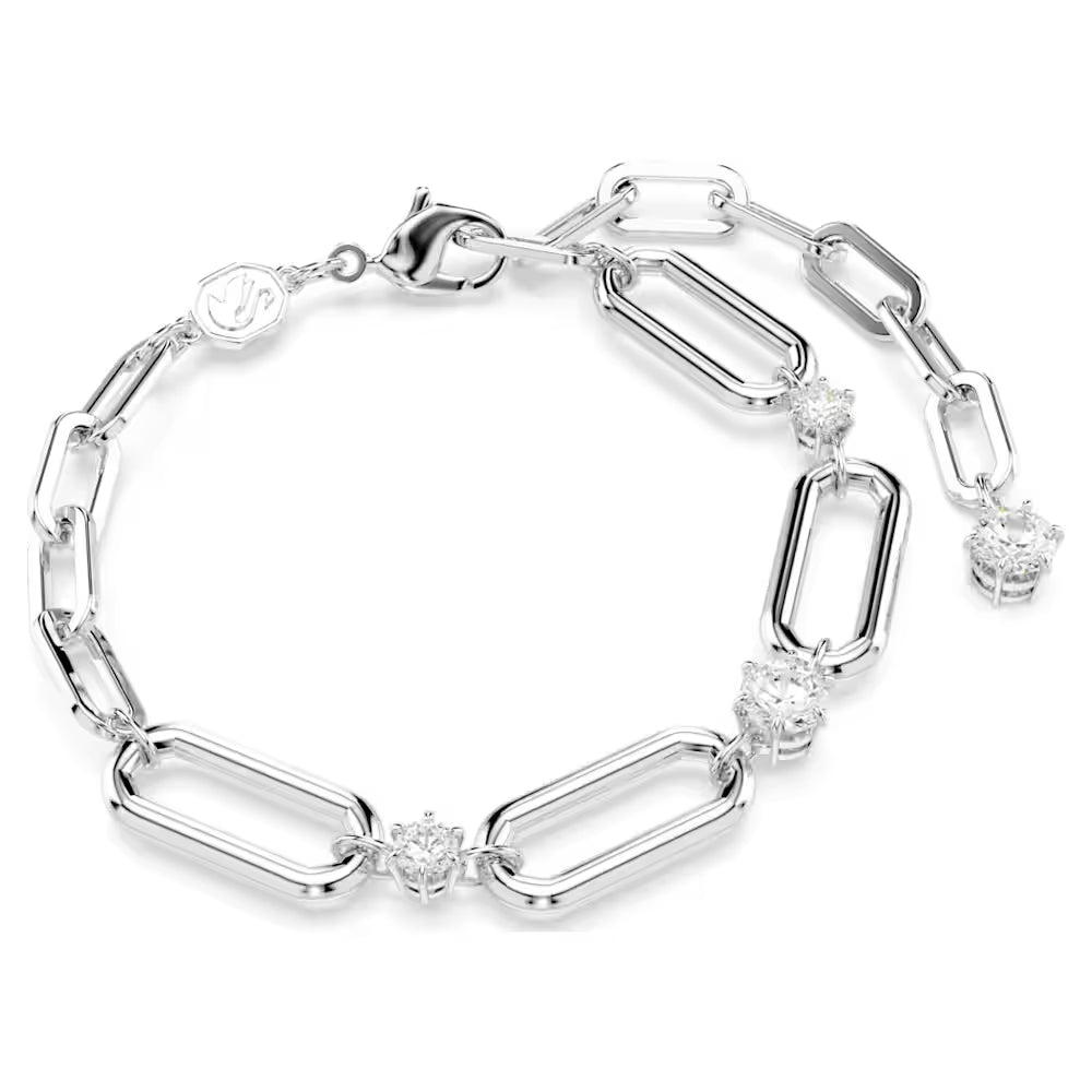 5683353 Swarovski CONSTELLA:BRACELET CHAIN WHITE/RHS M