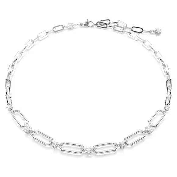 5683360 Constella necklace White, Rhodium plated