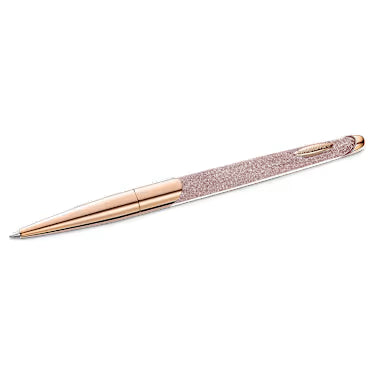 5534328 CRYSTALLINE NOVA BALLPOINT PEN, PINK, ROSE-GOLD TONE PLATED