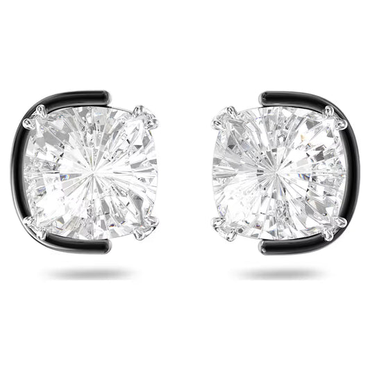 5600943 Swarovski HARMONIA:PE CRY/MIX Earrings Length: 3/4 inches Mixed metal finish White SS21
