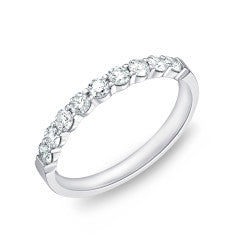 Memoire Petite Prong 9-Stone Diamond Band .50ctw approx. ERPT120-7000-PT-72-000-875028-1 6/29/2022
