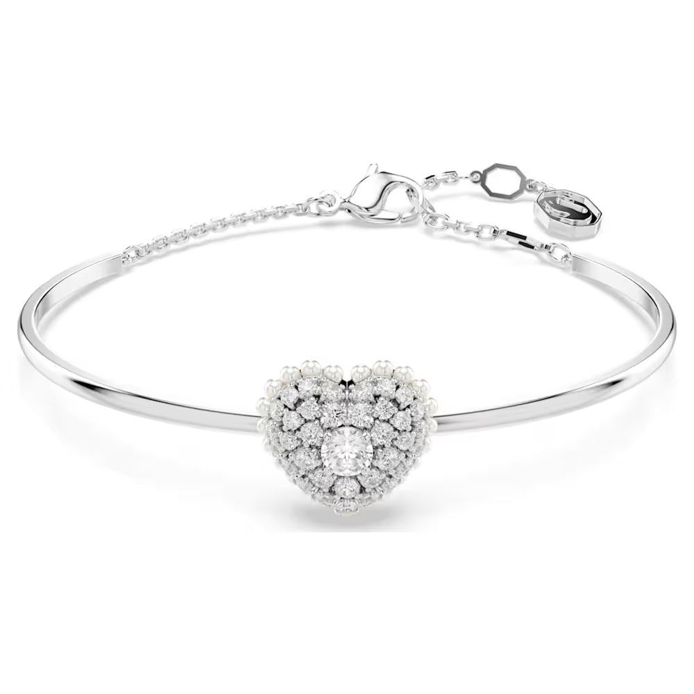 5684385 Swarovski HYPERBOLA:SOFT HRT WHITE/RHS M