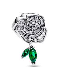 793201C01 PANDORA  Sparkling Rose in Bloom Charm