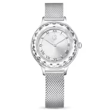 5650039 Octea Nova watch Swiss Made, Metal bracelet, Silver tone, Stainless steel