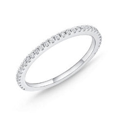 Memoire Bouquet 3/4 Round Diamond Band .21ctw approx. EMBQ150-6500-8W-72-000-228920-1 7/15/2022