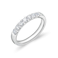 Memoire Odessa 7-Stone Diamond Band .50ctw approx. EROD291-7000-PT-72-000-929682-1 6/29/2022
