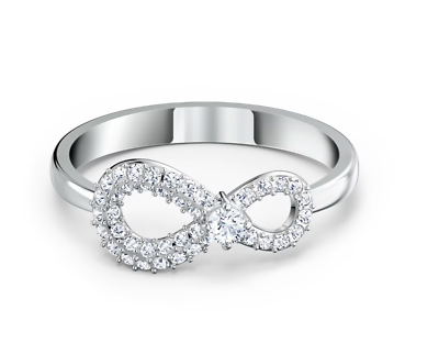 5520580 Swarovski SWA INFINITY:RING CRY/CZWH/RHS 55 RING 12/30/2019