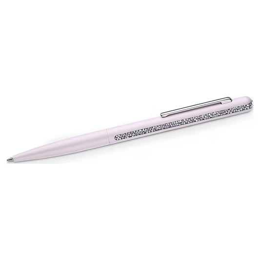 5595668 CRYSTAL SHIMMER BALLPOINT PEN, PINK, CHROMED PLATED