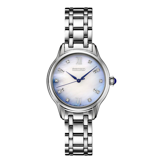 SEIKO SRZ539 Diamonds Collection Stainless Steel Watch