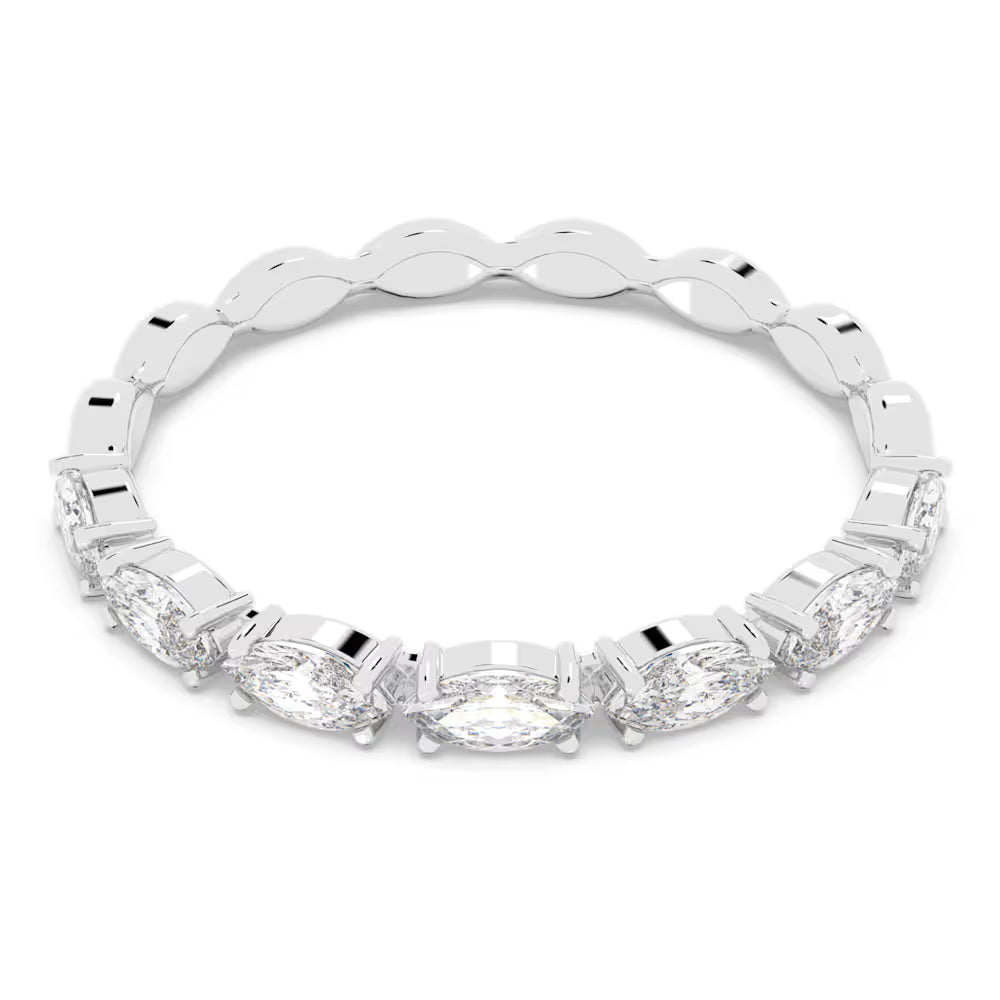 5354786 Vittore ring Marquise cut, White, Rhodium plated Size 55