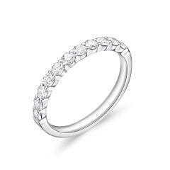 Memoire Petite Prong 11-Stone Diamond Band .50ctw approx. ERPT125-7000-PT-72-000-875054-1 6/29/2022